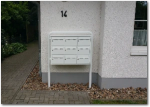 Werkmarkt SiTec | Sicherheit & Technik Bremen - Briefkastenanlage Werkmarkt SiTec - Briefkastenanlage